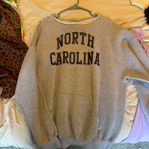 Gray North Carolina Sweatshirt